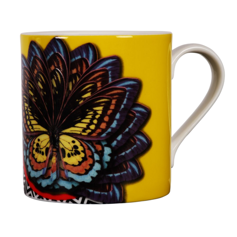 Mary Katrantzou Butterfly Print Mug