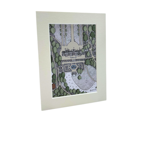 Waddesdon Manor prints by Katherine Jones