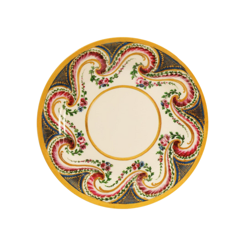 Sèvres Swirl Saucer Melamine Plate