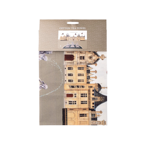 Waddesdon Tea Towel by Dog & Dome