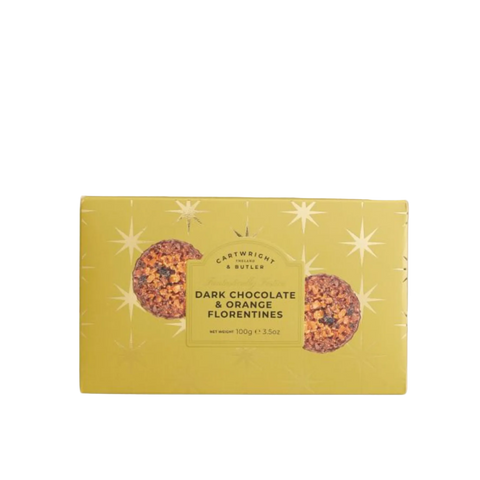 Cartwright & Butler Dark Chocolate & Orange Florentines