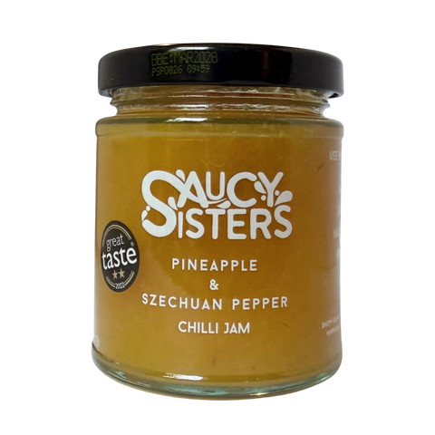 Saucy Sisters Pineapple and Szechuan Peppercorn chili jam