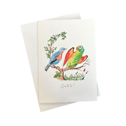Ooh là là! greeting card (single)