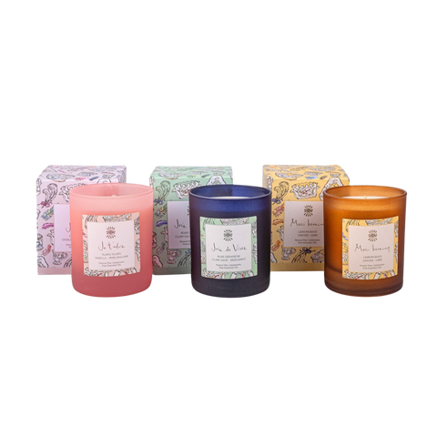 Merci beaucoup candle