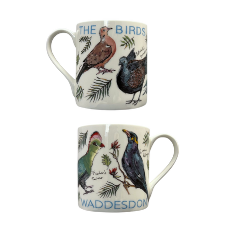 The Birds of Waddesdon mugs