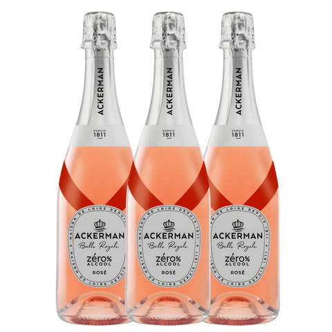 Ackerman 0% Sparkling Rose, Loire Valley, France