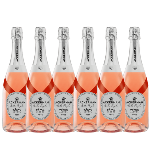 Ackerman 0% Sparkling Rose, Loire Valley, France