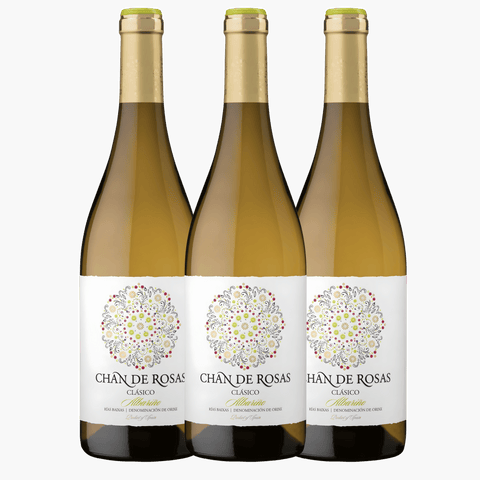 Chan de Rosas Clasico Albarino 2023, D.O. Rias Baixas, Spain