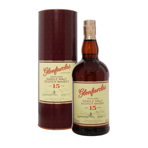 Glenfarclas 15-year-old Single Malt Whisky, Speyside, Scotland