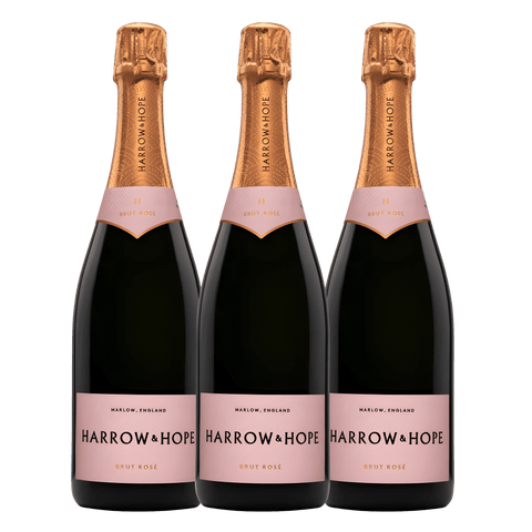 Harrow and Hope Sparkling Rose 2018, Buckinghamshire, England